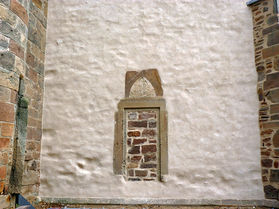 Abbau des Gerüstes an der Südseite (Foto: Karl-Franz Thiede)